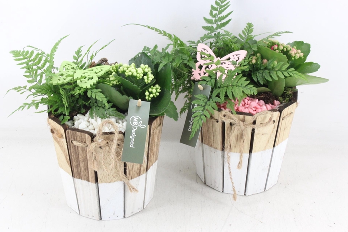 <h4>arr2 MB - Hout ton duo - roze/wit</h4>