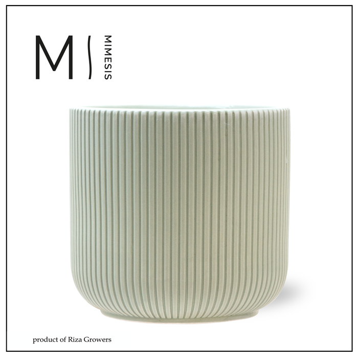 <h4>Pottery Ceramic Atlanta Green - 17cm | Mimesis</h4>