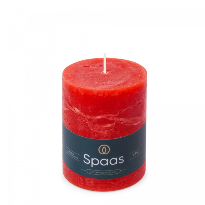 <h4>Kaars Stomp d08*11cm rustiek</h4>