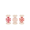 Candy Mill White Mix Vase Round Ass 9x9x15cm Nm