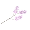 Silk Palm Leaf Lilac 87cm Nm