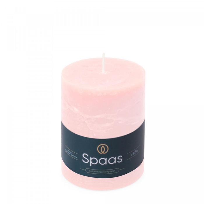 <h4>Kaars Stomp d08*11cm rustiek</h4>