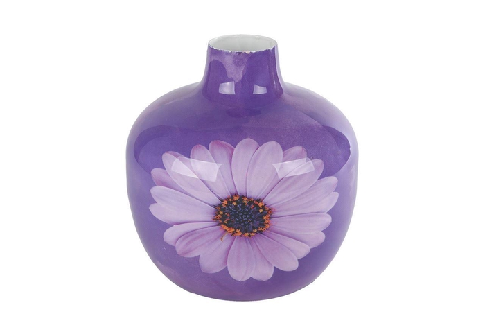 <h4>"Vaas ""Gerbera"" paars  18x18x18cm</h4>