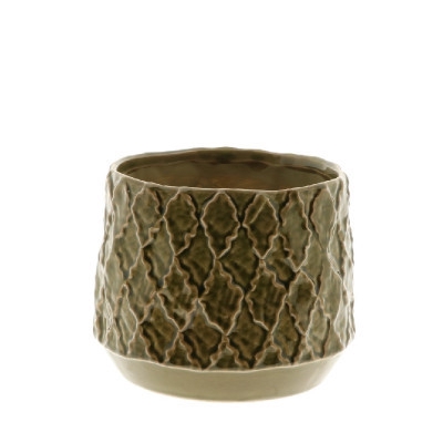 <h4>Keramiek Exclusief Zaria pot d17.5*14.5cm</h4>