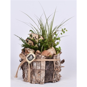 Boomschors met jute 19cm