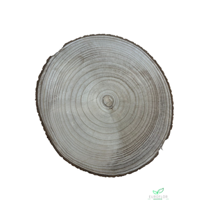 PAULOWNIA WOOD SLICE 40CM H2CM