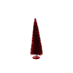Sparkle Sequins Red Tree 17x50cm Nm