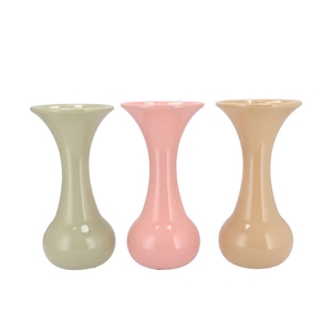 Mia Dreamy Pastel Mix Vase Neck Trumpet 13x13x27cm Nm