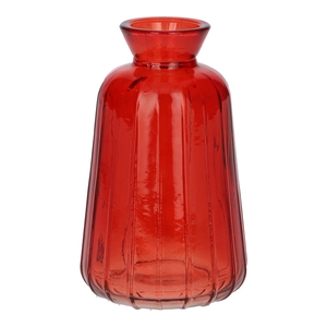 Bottle Carmen d3.5\\6.5xh11 cherry red transparent