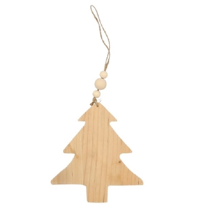 Christmas natural Hanging tree 20cm