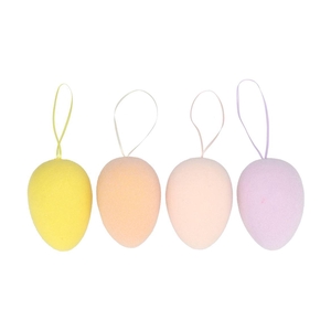 Easter Flock Dreamy Pastel Egg Hanger Ass 11x11x15cm