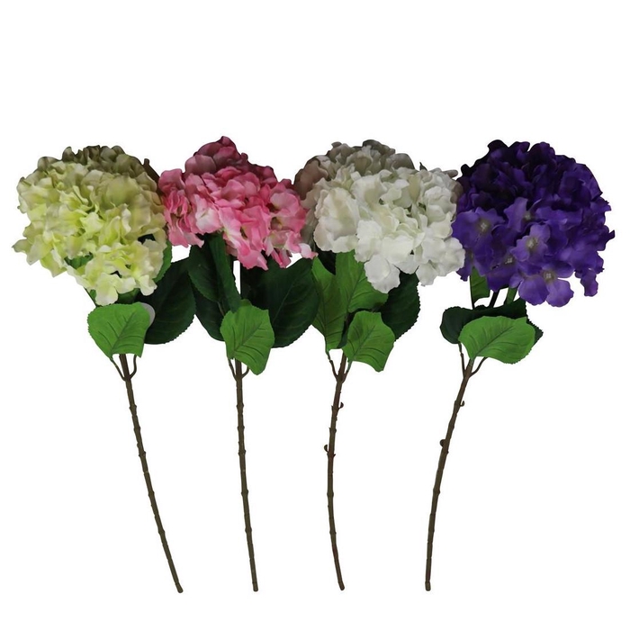 <h4>Artificial flowers Hydrangea 84cm</h4>