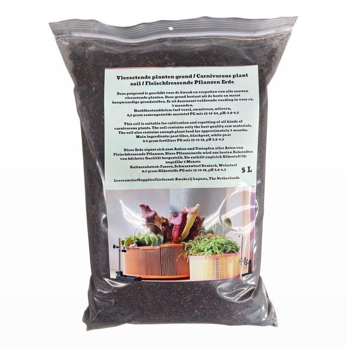 <h4>Vleesetende planten grond</h4>
