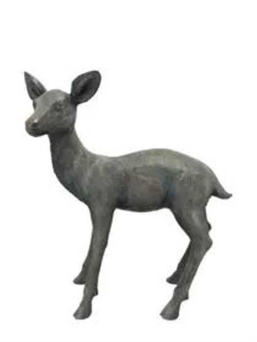 <h4>Deer Fallow L59w26h64 Bronze</h4>