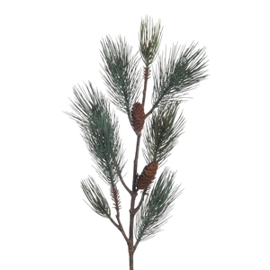 Af Pinus +cones L127cm Green