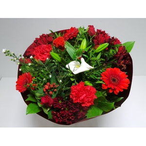Bouquet Biedermeier Large Red