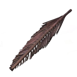 Coco Leaf Big Cut 75cm Deep Brown