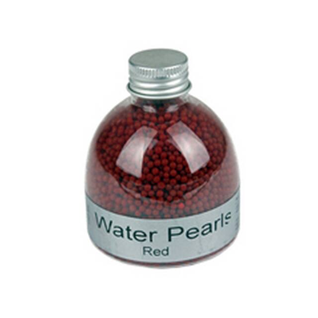 <h4>Vase water pearls-shape red FLEURPLUS 150ml</h4>