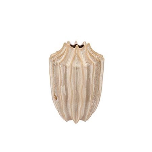 Juna Sand Vase Structure Long 22x22x30cm