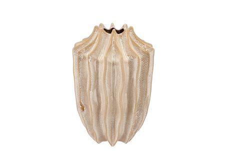 <h4>Juna Sand Vase Structure Long 22x22x30cm</h4>