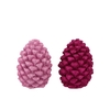 Jingle Fuchsia/pink Pinecone Ass 7x7x10cm Nm