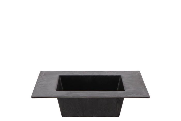 <h4>Melamine Grey Bowl Square 20x20x5cm</h4>