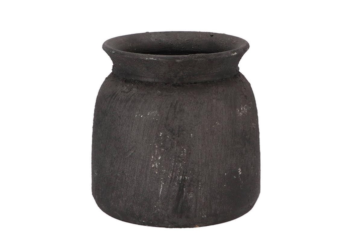 <h4>Bali Black Coal Jug 20x21cm Nm</h4>