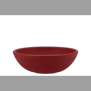 Vinci Red Velvet Bowl Low 20x7cm