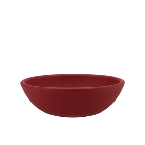 Vinci Red Velvet Bowl Low 20x7cm