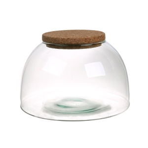 DF01-883710900 - Terrarium Oria d12.5/24xh14.5 Eco + cork