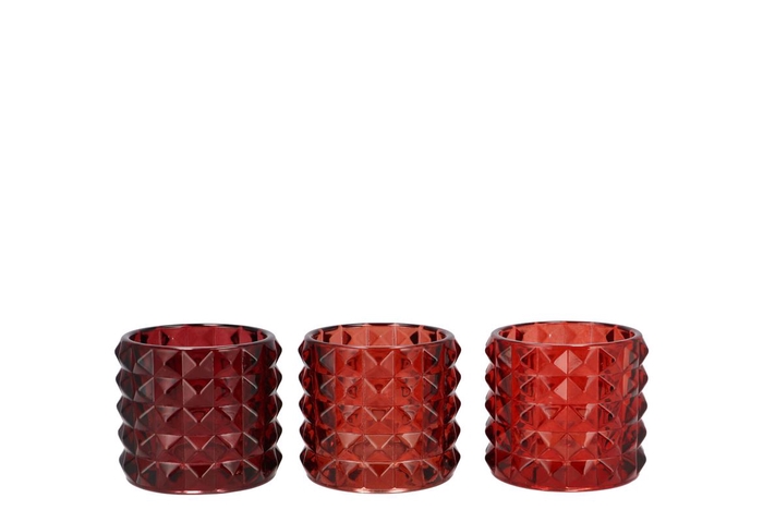 <h4>Jazz Jolly Red T-light Structure Ass 10x9cm</h4>