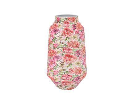 <h4>April Flower Pink Vase Flower Iron 26x26x46cm</h4>