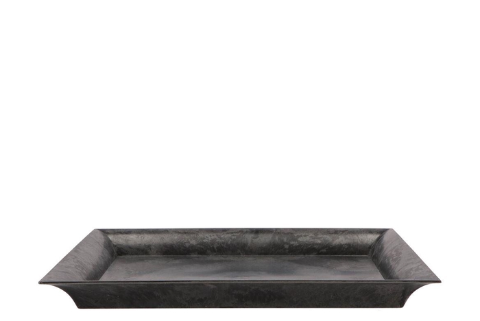 Melamine Grey Bowl Square 32x32x3cm
