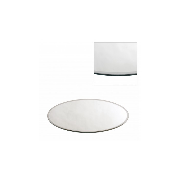 <h4>Glas Bord spiegel rond d40cm</h4>