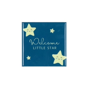 Tile Little Star Blue 10x10x1cm Nm