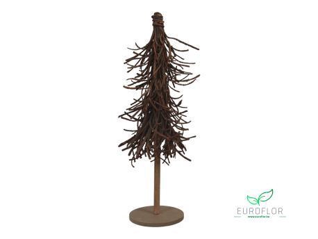 RATTAN TREE ON FOOT NATURAL 30X68CM