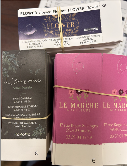 Étiquettes prix par 300 flower