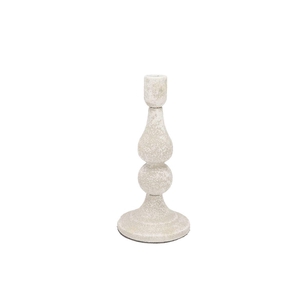 Kaya White Candle Holder 11x23cm