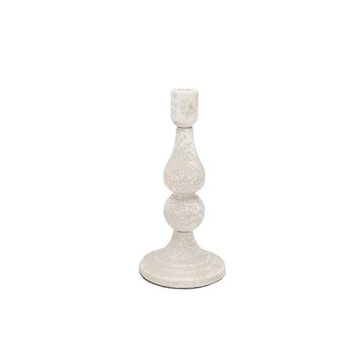 <h4>Kaya White Candle Holder 11x23cm</h4>