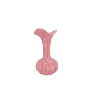 Mia Pink Vase Garlic 14x14x28cm Nm
