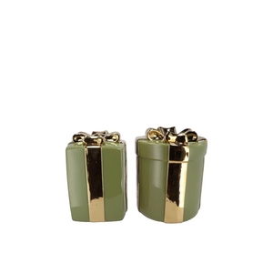 Joy Majestic Green Vase Present 11x15cm