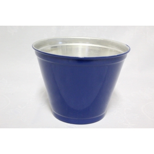 CACHEPOT DE ALUMINIO P15 AZUL ESCURO