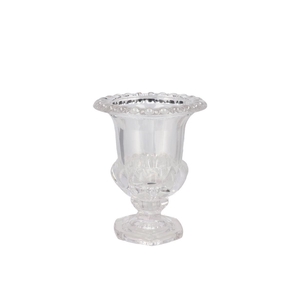 Taylor Clear Vase On Foot 12x15cm