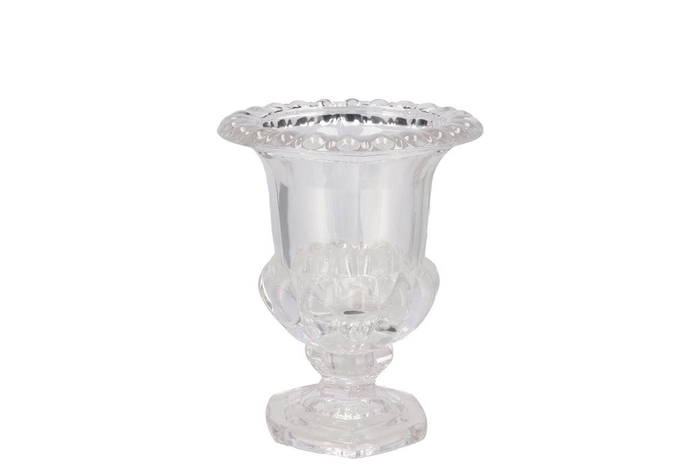 <h4>Taylor Clear Vase On Foot 12x15cm</h4>