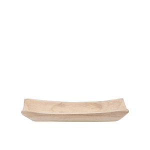 Wood Natural Boat 32x12x5cm Nm