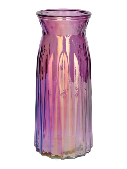 <h4>DF02-664128400 - Vase Ruby2 d10/11xh24 lavender + pearl</h4>