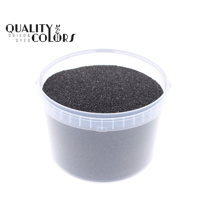 <h4>Kwarts 3 ltr bucket Black</h4>