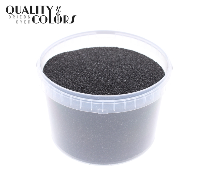 Kwarts 3 ltr bucket Black