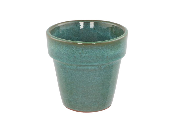 <h4>Ebbi Moss Green Pot Glaze 17x17cm</h4>