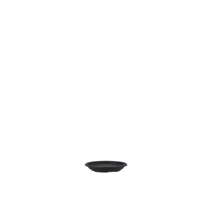 Flowermaterial Plastic Saucer 10cm Black Set Of 10